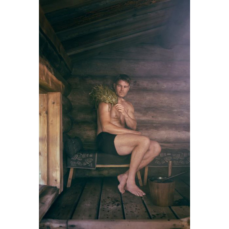 Шайка Rento бамбук 5 Л, темна