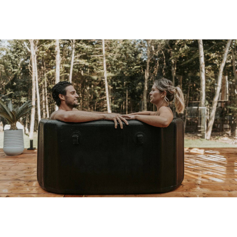 Холодна купіль з Чилером (1 к.с.) Ecoflame з WiFi, насосом, фільтром, озонатором і UV