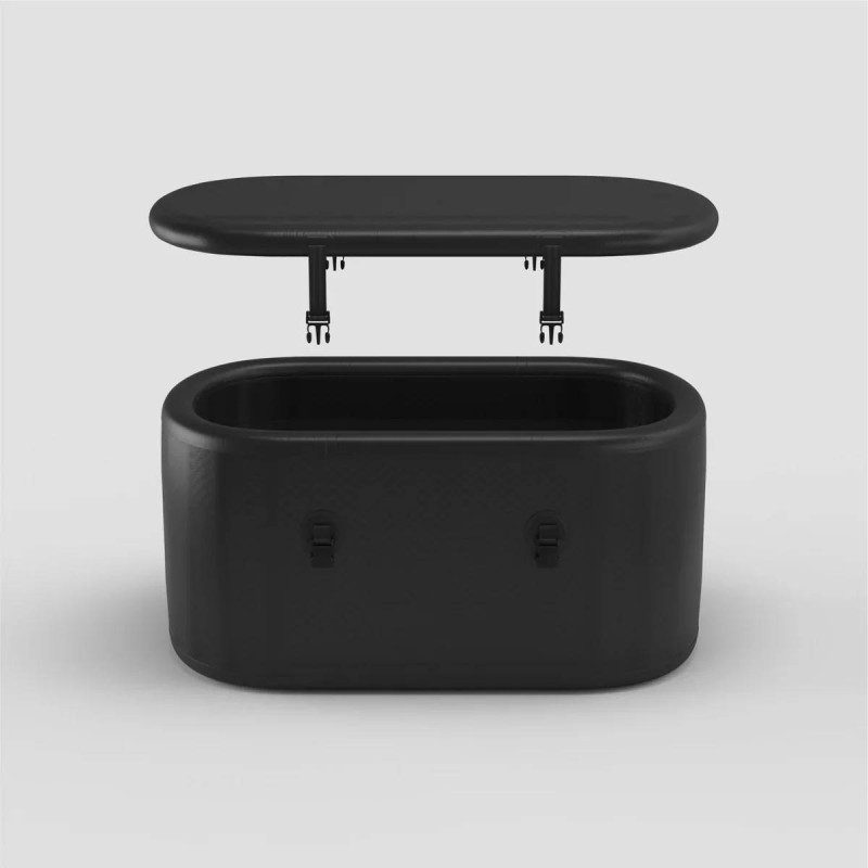 Холодна купіль з Чилером (1 к.с.) Ecoflame з WiFi, насосом, фільтром, озонатором і UV
