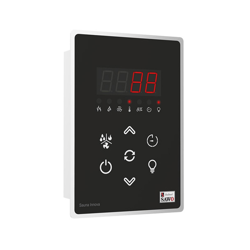 Электрокаменка с парогенератором Sawo SCANDIA COMBI SCAC-90NS-P + Пульт управления 2.0 INC-S-C-V2 для бани и сауны