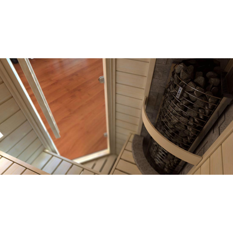 Електрокам'янка Sawo TOWER HEATERS CORNER TH6-80NB-CNR для лазні та сауни