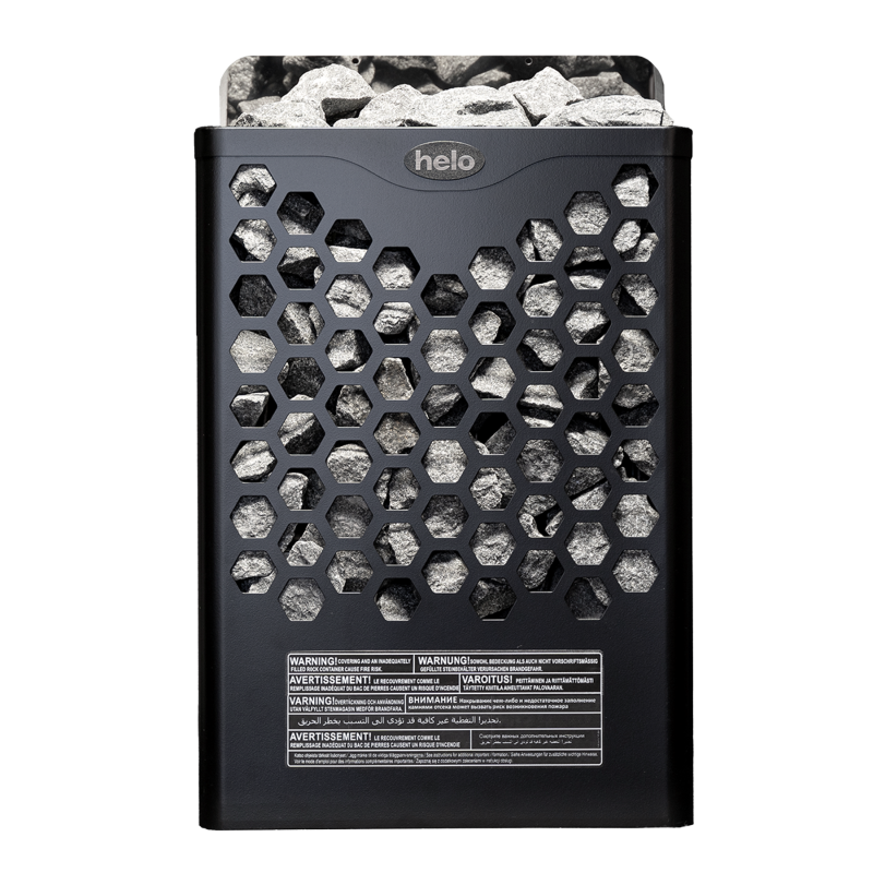 Електрокам'янка для сауни та лазні HELO HANKO 80D black 8 кВт