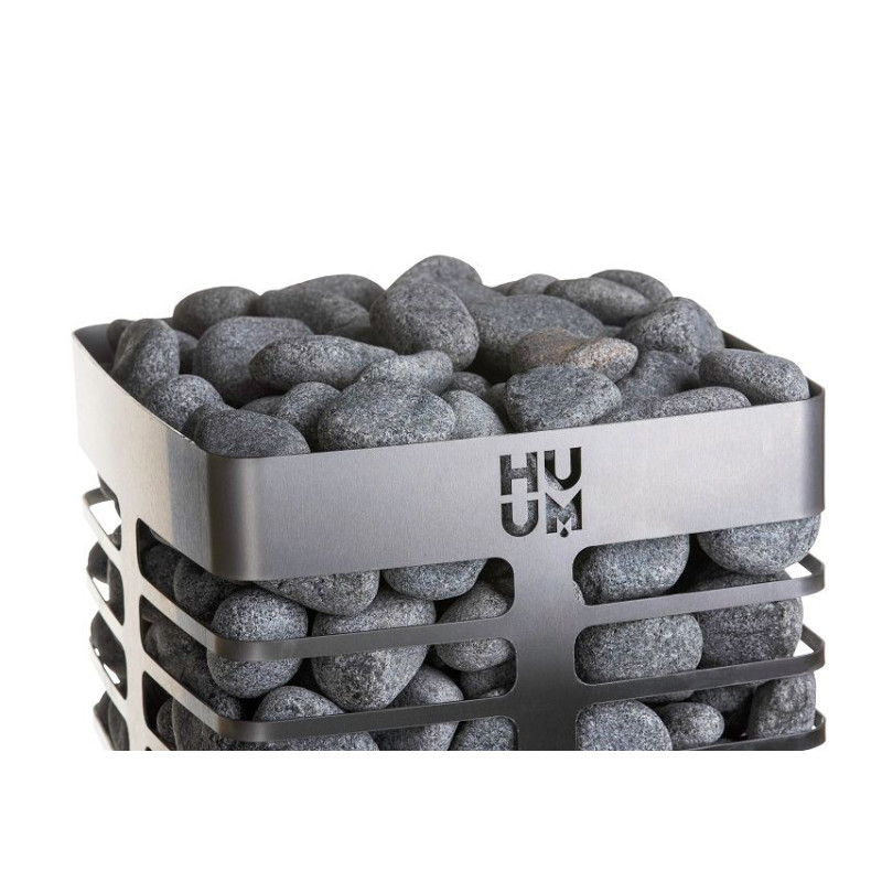 Електрокам'янка для сауни та лазні HUUM STEEL 3,5 kW настінний монтаж