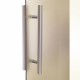 Скляні двері для хамама GREUS Premium 70/200 бронза