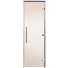 Скляні двері для хамама GREUS Premium 80/200 бронза