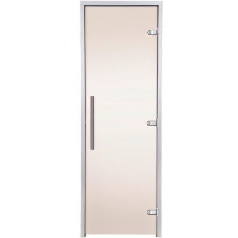 Скляні двері для хамама GREUS Premium 80/200 бронза