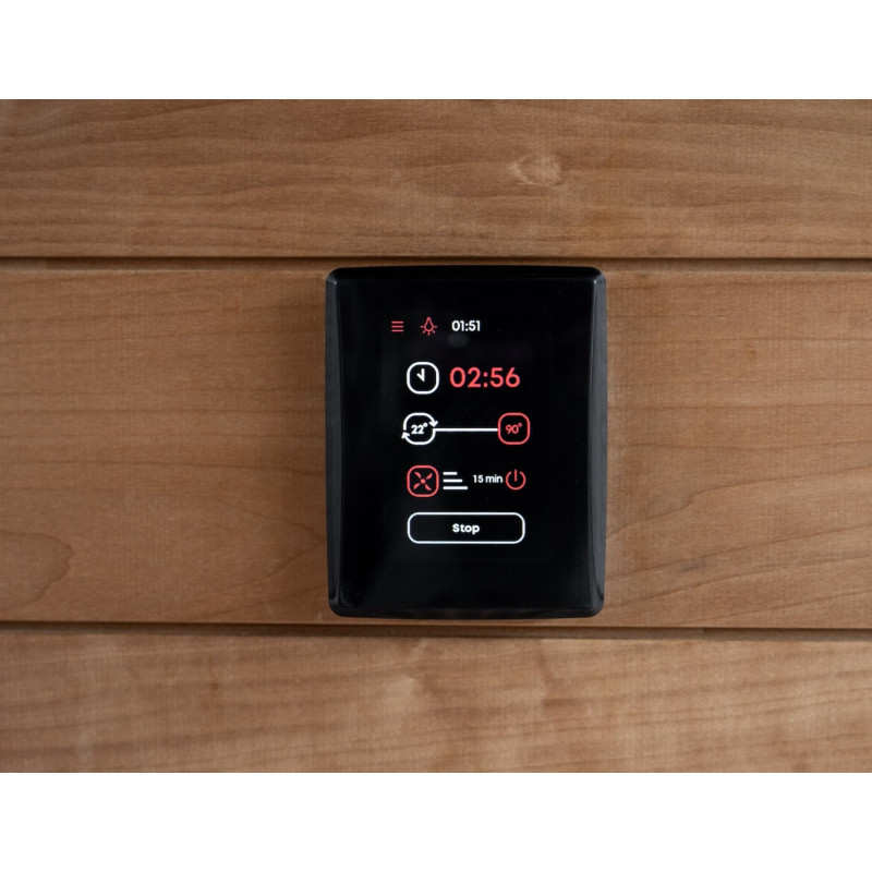 SAUNUM LEIL MOBILE 9кВт чорний