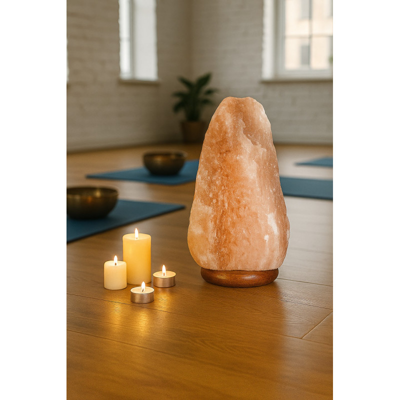 Соляна лампа Скеля 20-25 кг із гімалайської солі