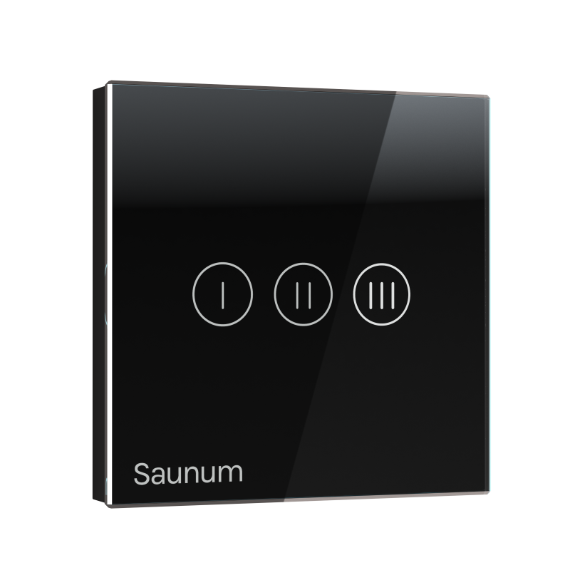 Пульт для клімат-контролю SAUNUM Touch чорний