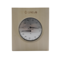 Термогигрометр Greus 16х14,5 липа